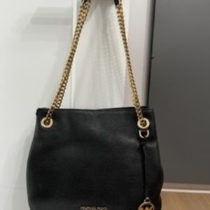 Michael Kors Black Leather Purse